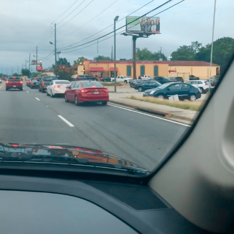 Popeyes Drive Thru in Gainesville, GA