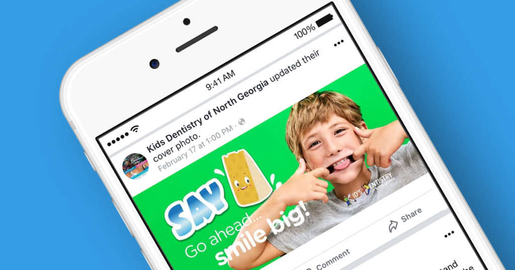Kids Dentistry social media graphics