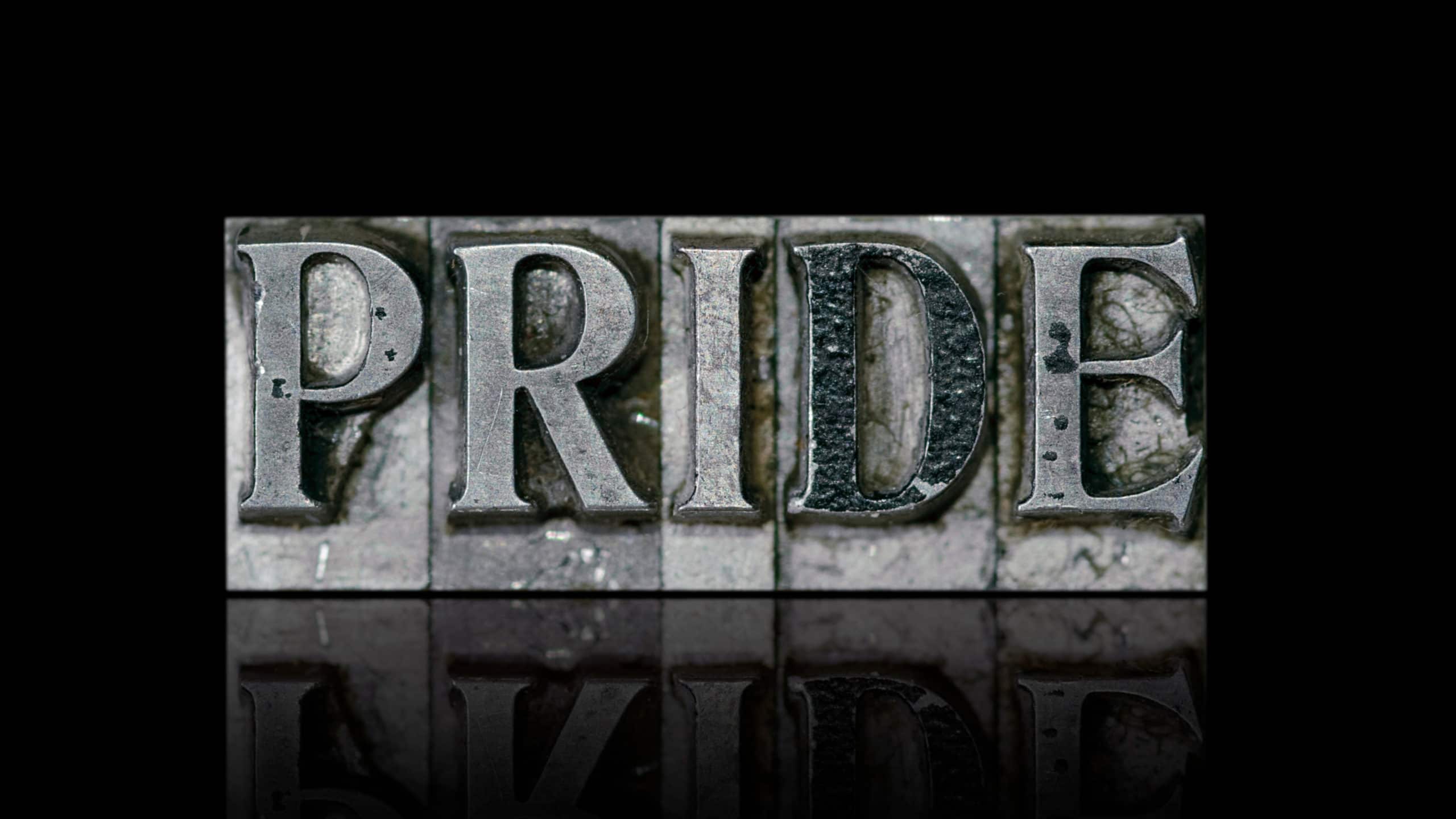 seven deadly sins of marketing - pride