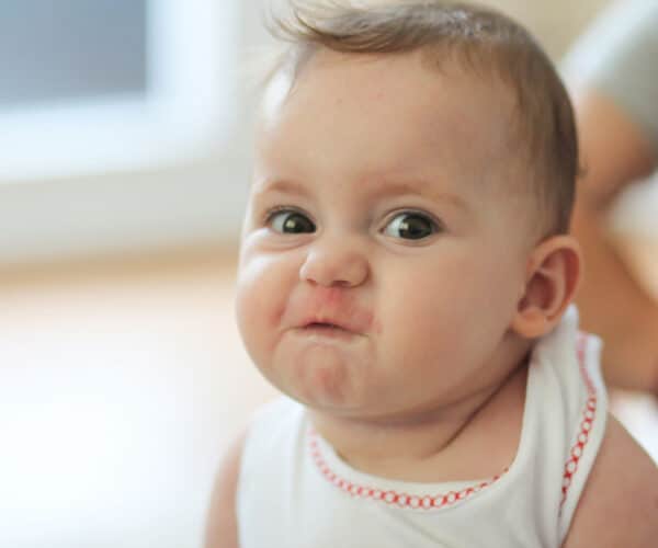 angry baby