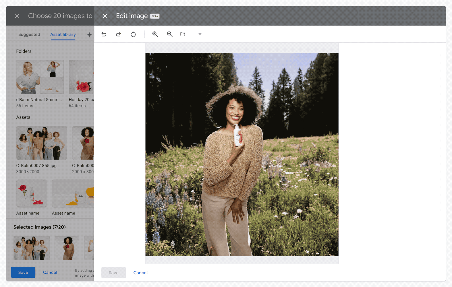 Performance Max Google Ads Image Editing Generative AI