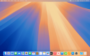 Mac Computer desktop design